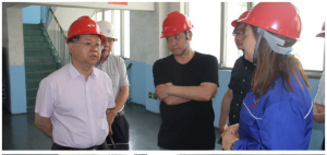 市常委、副市長胡衡廬一行赴申雨鉬業(yè)開展調(diào)研活動(dòng)