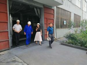 洛陽市工信局衛樹紅副局長一行到我公司視察指導
